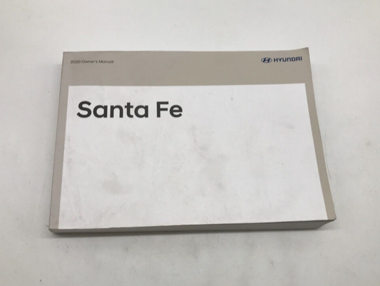 2020 Hyundai Santa FE Sport Owners Manual OEM D01B65007