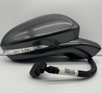 2019-2020 Ford Fusion Passenger Side View Power Door Mirror Gray BSA D01B19012
