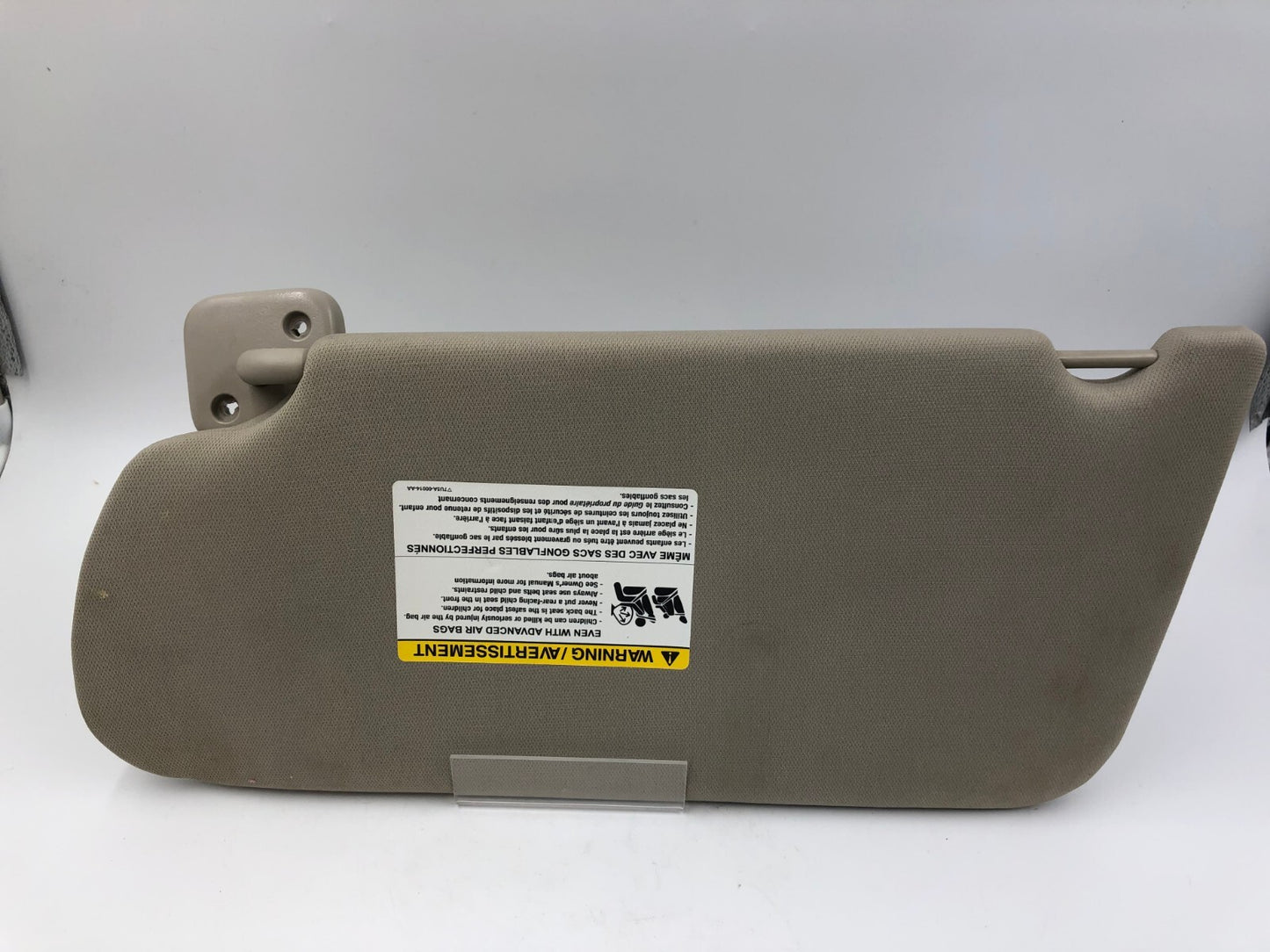 2009-2012 Ford Flex Passenger Sun Visor Beige Illuminated OEM C04B16026