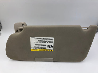 2009-2012 Ford Flex Passenger Sun Visor Beige Illuminated OEM C04B16026