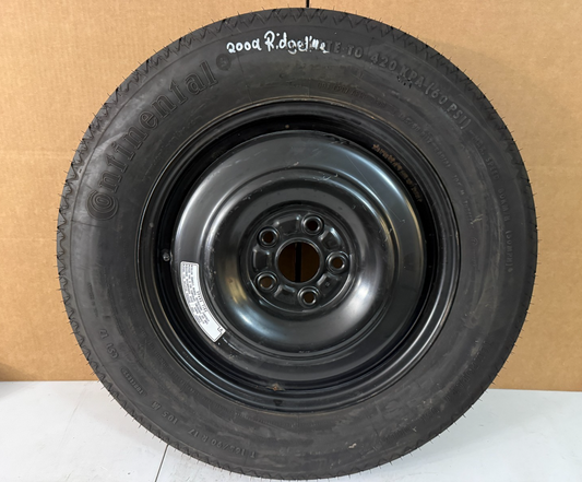 2006-2014 2017-2025 Honda Ridgeline  17" Spare Tire Wheel Compac Donut T16590R17