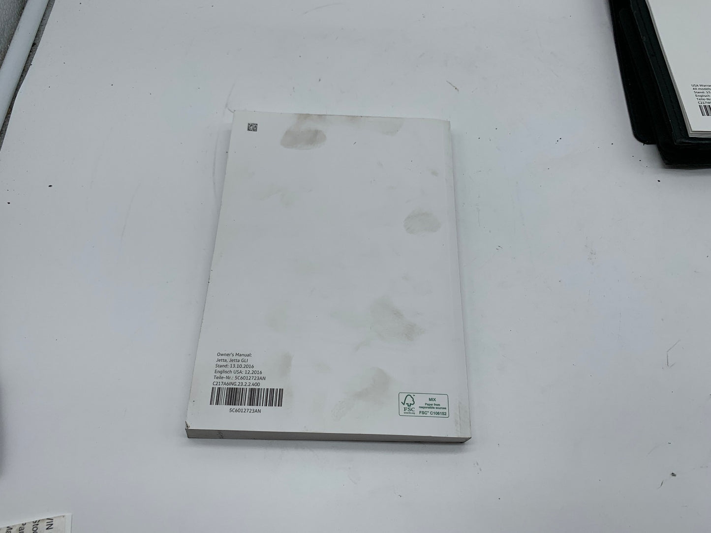 2017 Volkswagen Jetta GLI Owners Manual Set with Case OEM D03B38004