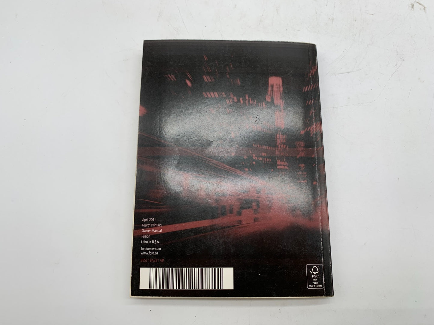 2011 Ford Fusion Owners Manual Set with Case OEM D03B68006