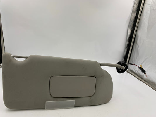 2005-2009 Buick LaCrosse Passenger Sun Visor Gray Illuminated OEM A02B24066