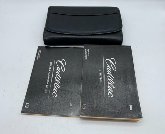 2011 Cadillac CTS CTS-V Owners Manual Set with Case OEM C03B28010