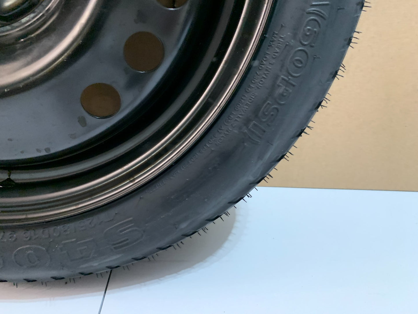 2015-2020 Hyundai Sonata 16" Spare Tire Wheel Compact Donut T125/80D16 OEM