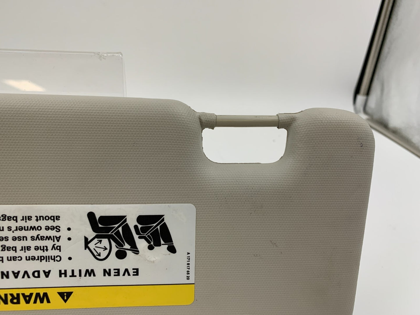 2008-2016 Smart For Two Passenger Sun Visor Gray OEM D01B16004