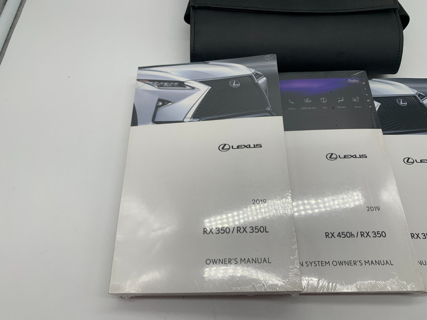 2019 Lexus RX350 RX350L Owners Manual Set with Case OEM D01B41076