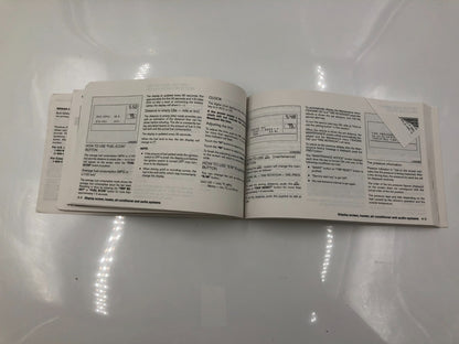 2005 Nissan Quest Owners Manual Set with Case OEM C02B10082