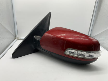 2011-2015 Kia Sorento Driver Side View Power Door Mirror Red OEM C04B60006