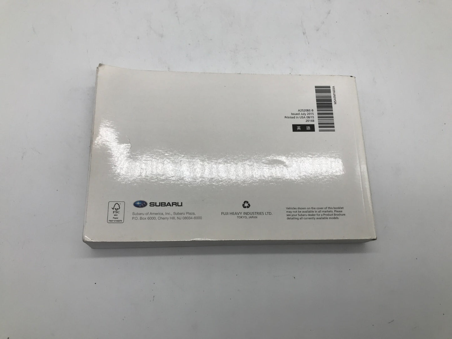 2005 Subaru Legacy Owners Manual OEM C02B45030