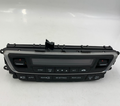 2016-2018 Honda Pilot AC Heater Climate Control Temperature Unit OEM C03B55053