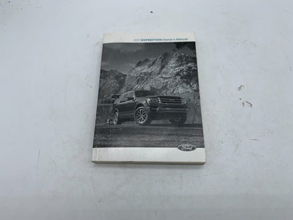 2017 Ford Expedition Owners Manual OEM B01B16010