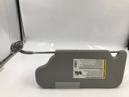 2016-2016 Chevrolet Impala Passenger Sun Visor Gray OEM D04B68006