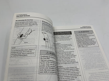 2007 Mazda 3 Owners Manual OEM E02B67004