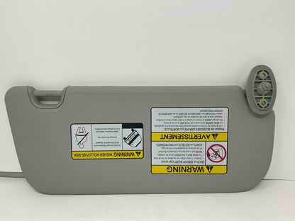 2014-2019 Kia Soul Driver Sun Visor Gray OEM A01B44023