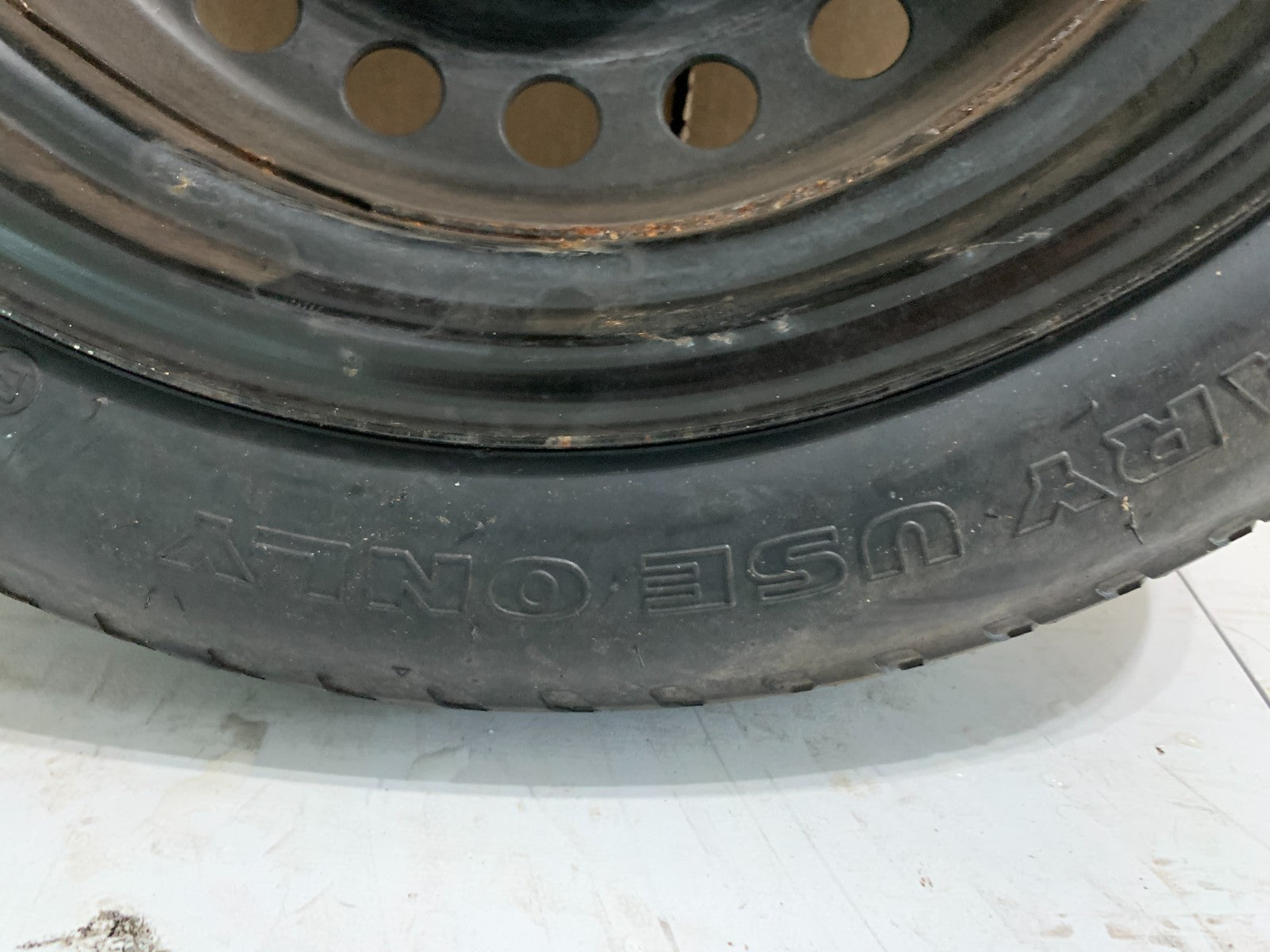 2015-2020 Hyundai Sonata 16" Spare Tire Wheel Compact Donut T125/80D16 OEM1