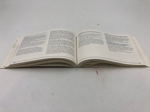 2000 Pontiac Montana Owners Manual Handbook Set with Case OEM R01B24008