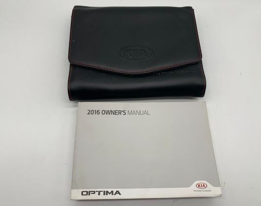 2016 Kia Optima Owners Manual with Case OEM A02B55010