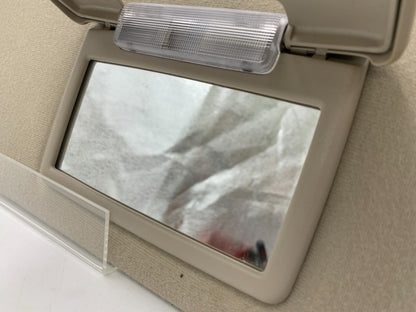 2008-2009 Ford Taurus X Passenger Sun Visor Gray Illuminated OEM B03B44006