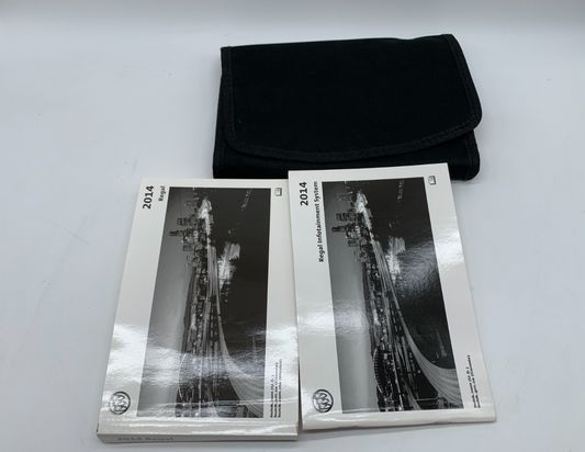 2014 Buick Regal Owners Manual Set with Case OEM A03B56003