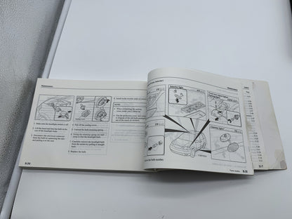 2000 Mazda MPV Owners Manual with Case OEM R01B02015