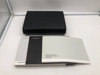 2015 Kia Optima Owners Manual Set with Case OEM D02B66013