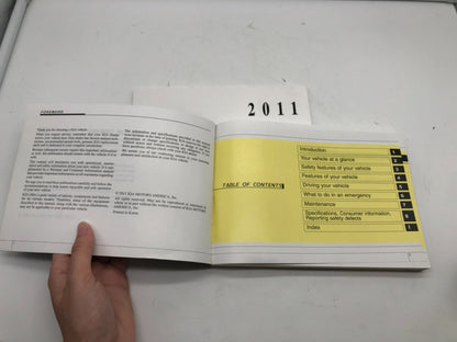 2011 Kia Soul Owners Manual Set OEM E01B17032