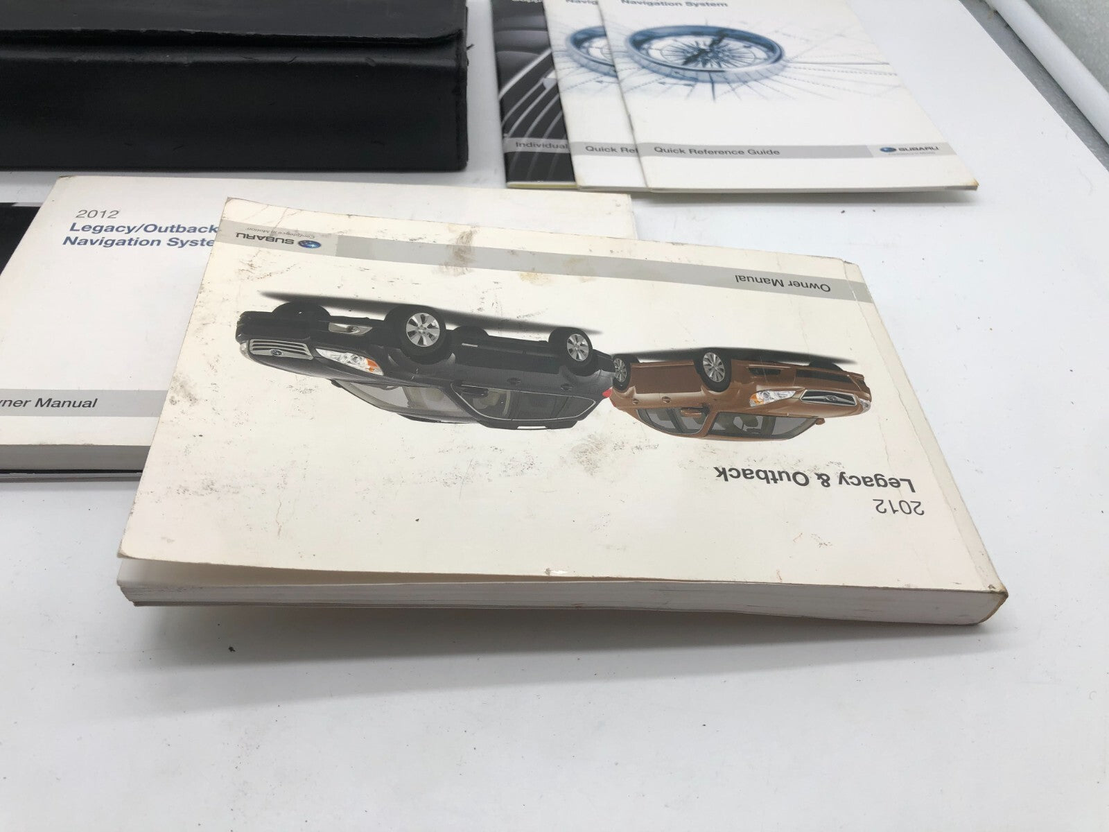 2012 Subaru Legacy Owners Manual Set with Case OEM A02B02024