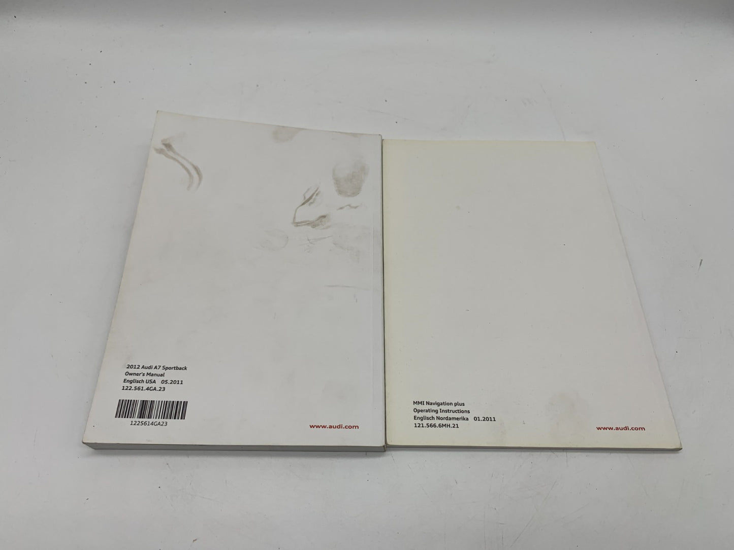 2012 Audi A7 Sportback Owners Manual Set OEM D03B64005