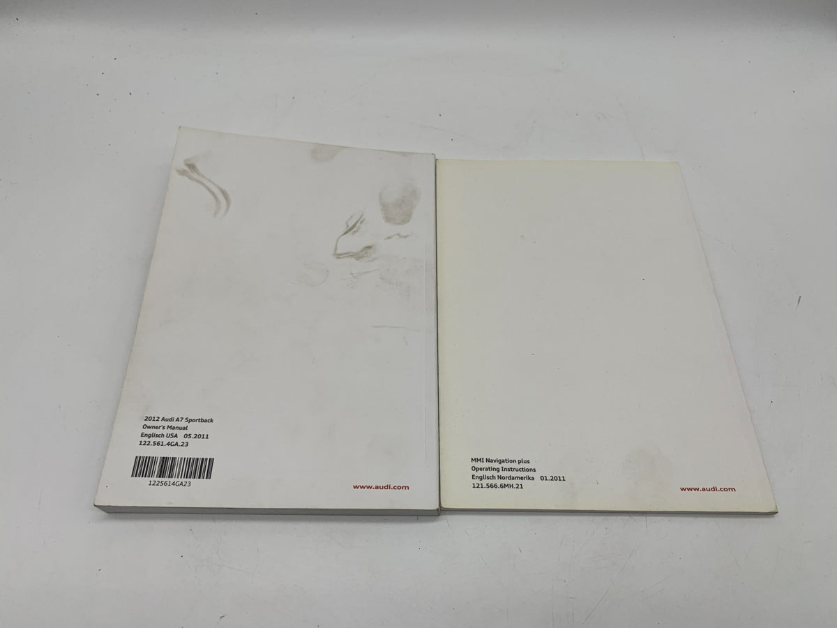 2012 Audi A7 Sportback Owners Manual Set OEM D03B64005