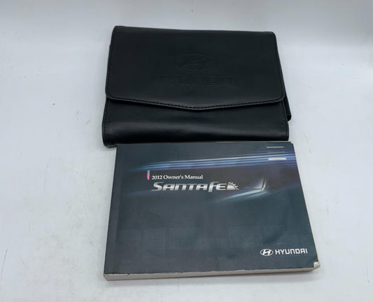 2012 Hyundai Santa FE Owners Manual Set with Case OEM C03B40001
