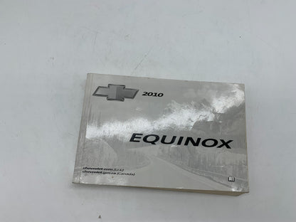 2010 Chevrolet Equinox Owners Manual OEM D01B10042