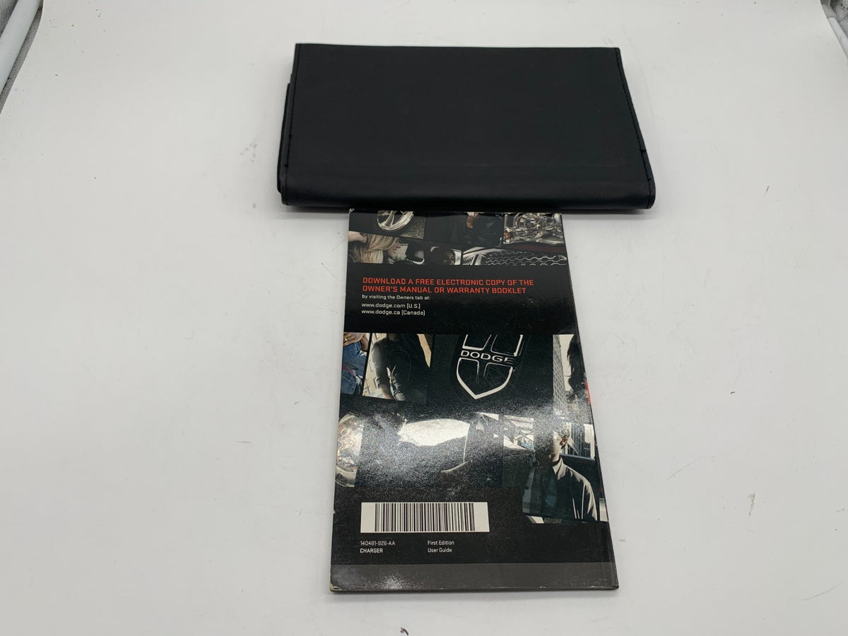 2014 Dodge Charger Owners Manual User Guide Set with Case OEM C02B21031