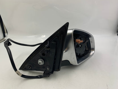 2007-2008 Audi S6 Passenger Side Power Door Mirror Silver No Mirror E04B12015