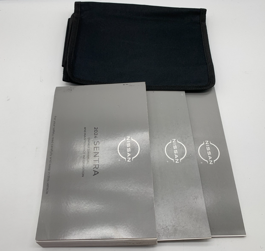 2024 Nissan Sentra Owners Manual Set with Case OEM B03B24017