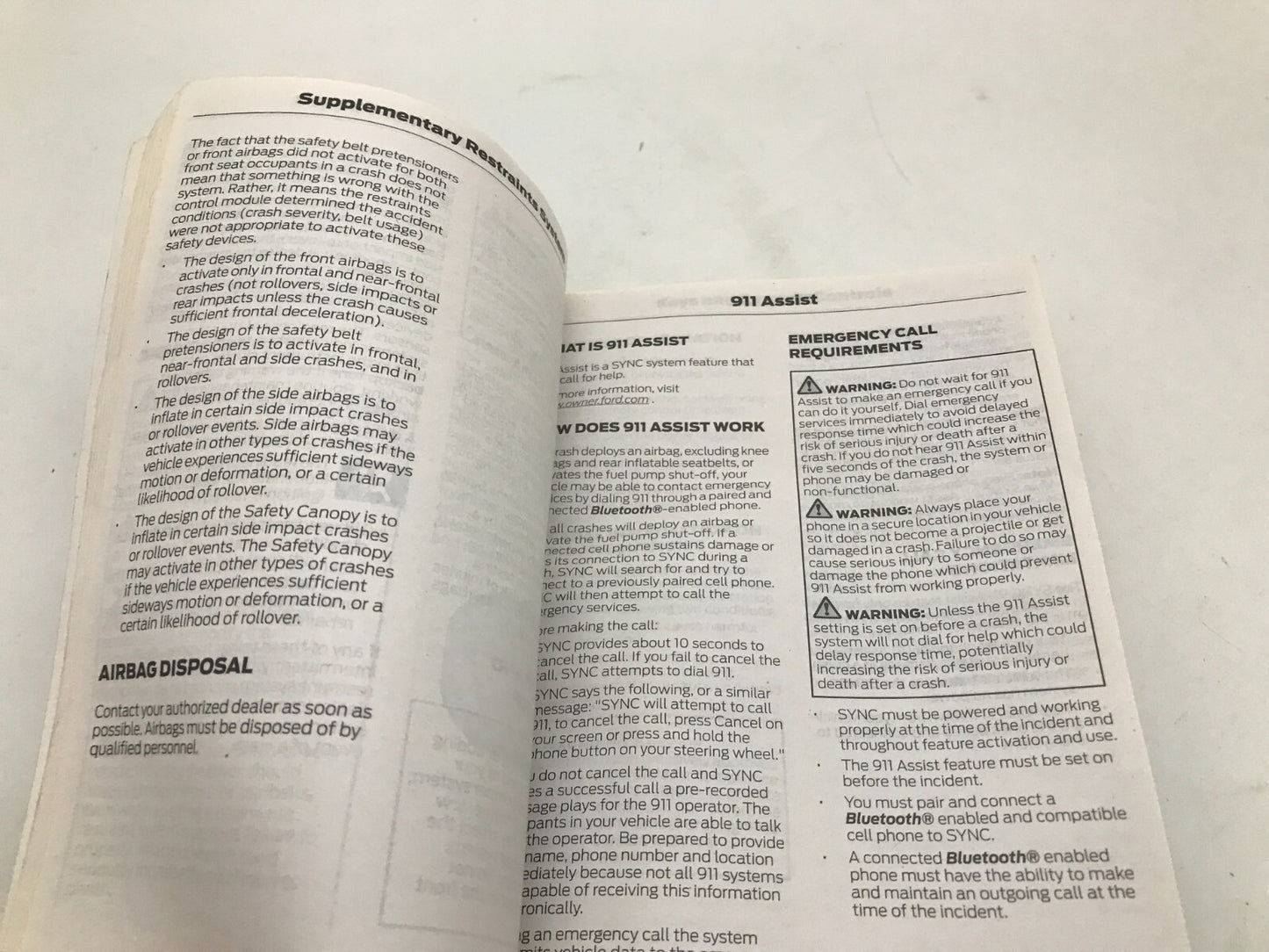 2021 Ford Transit Owners Manual OEM C04B36010