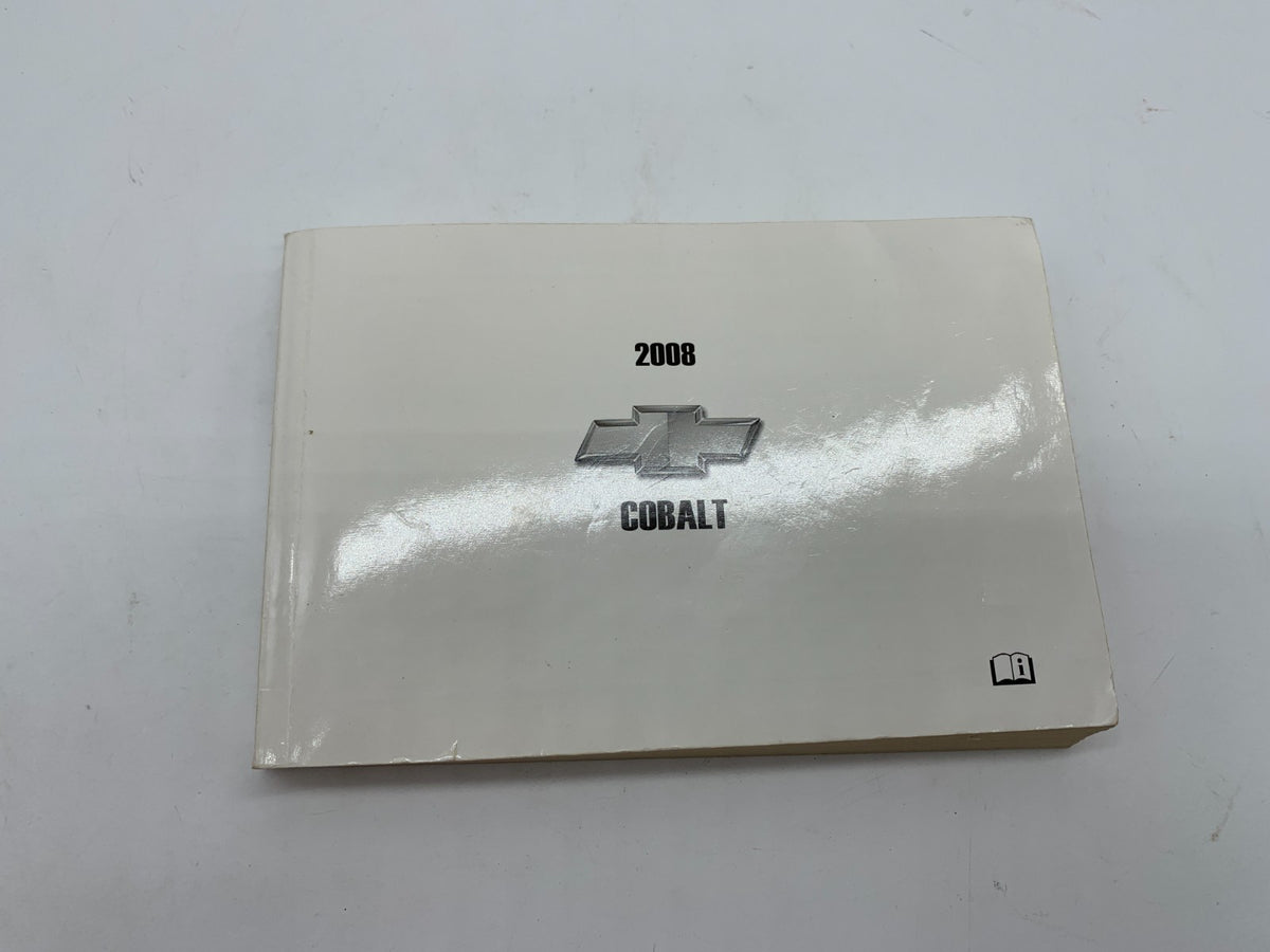 2008 Chevrolet Cobalt Owners Manual Set OEM