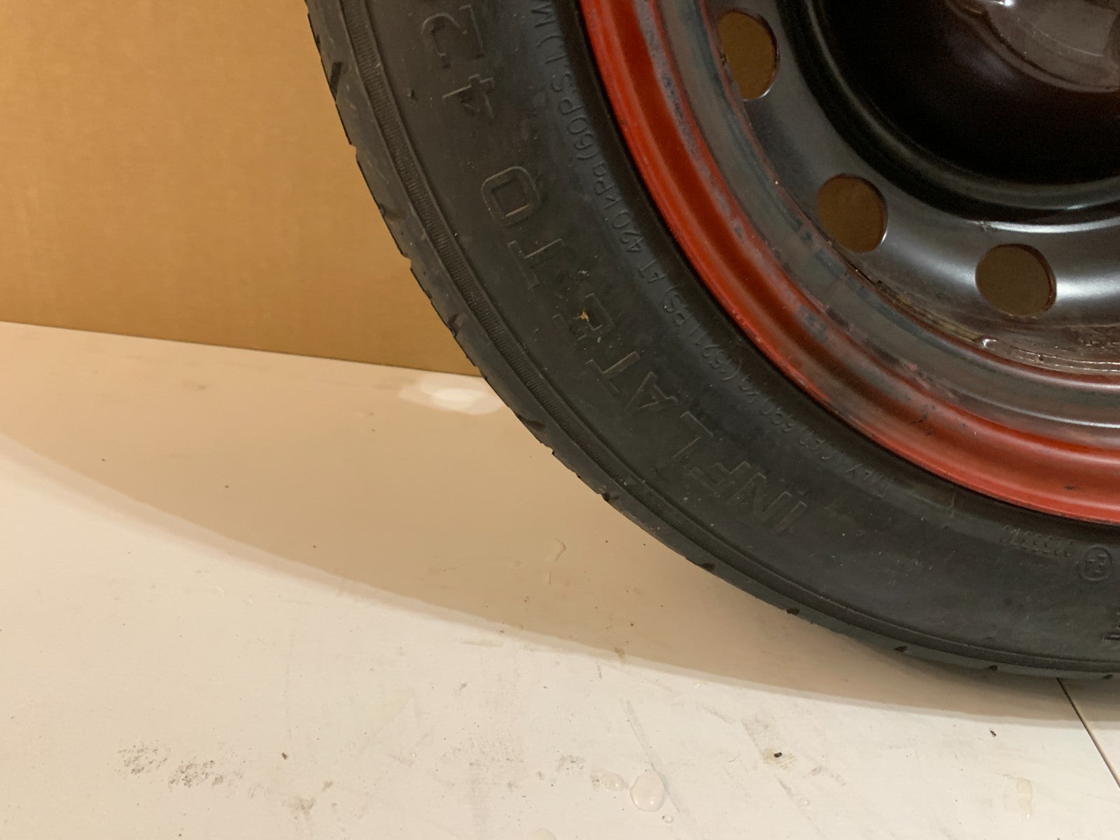 2010-2020 Kia Forte 15" Spare Tire Compact Donut Wheel T125/80D15 OEM