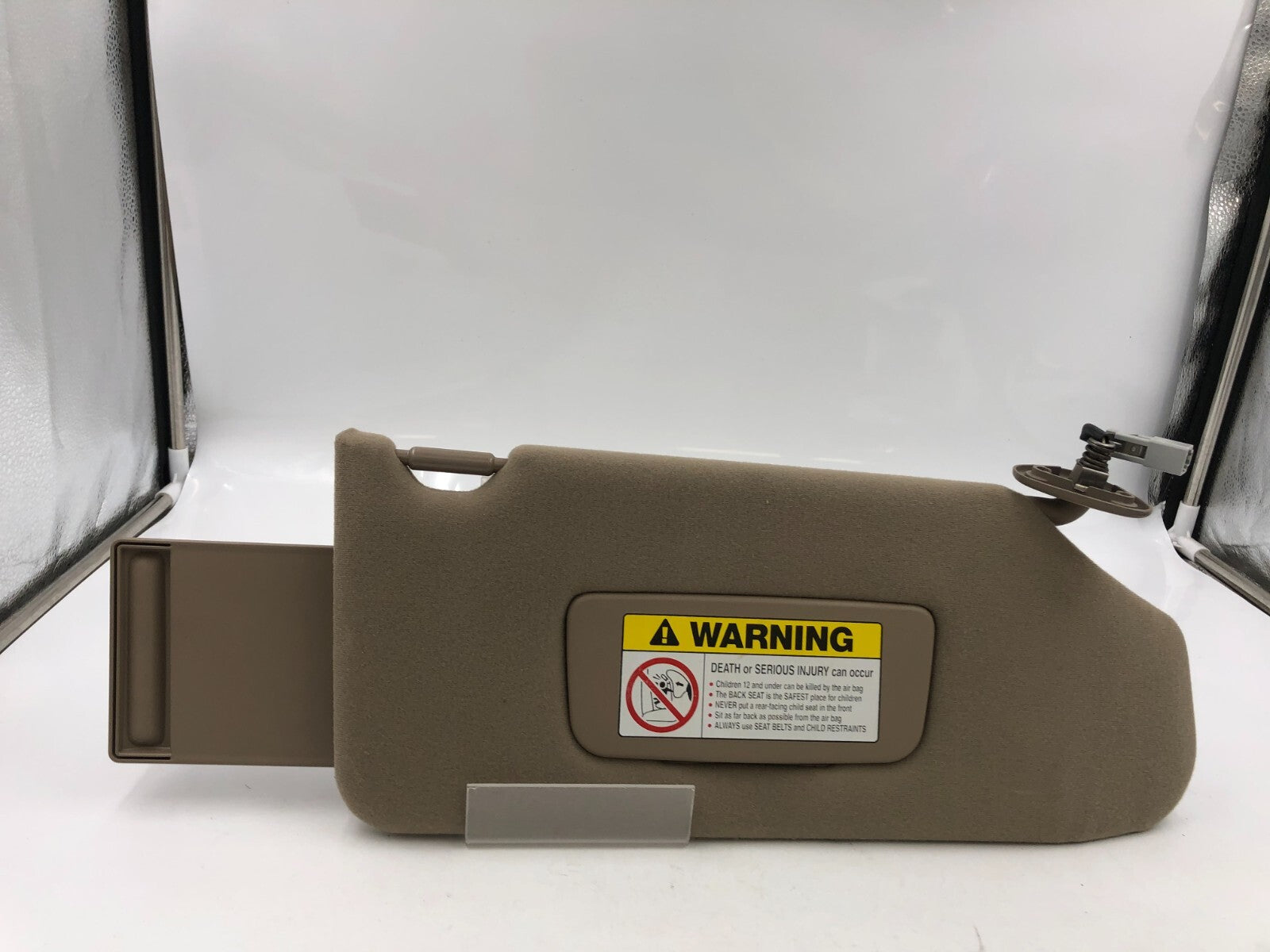 1993-2003 Acura TL Passenger Sun Visor Brown OEM C03B19063