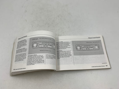 2001 Honda Accord Owners Manual OEM C02B27004