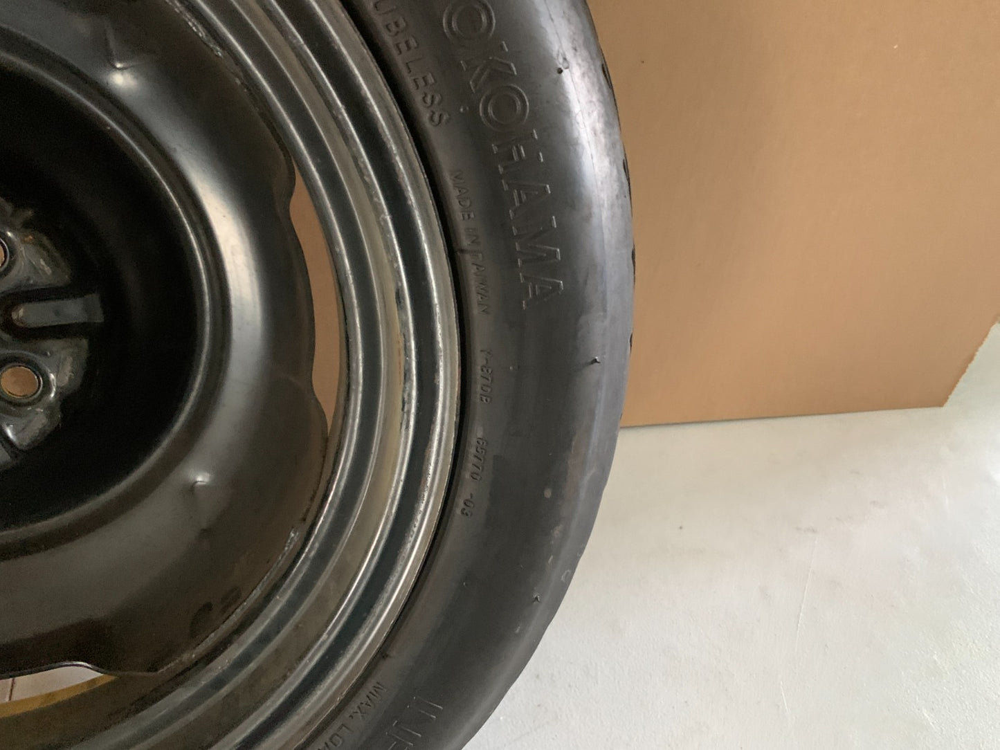 2010-2015 Toyota Prius 16" Spare Tire Compact Donut T135/80D16 OEM