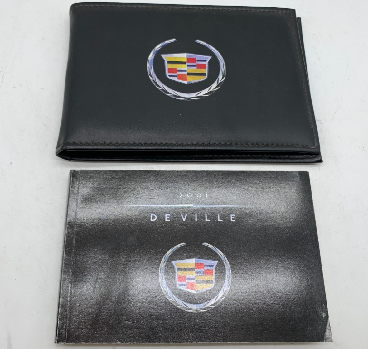 2001 Cadillac DeVille Owners Manual Set with Case OEM A02B50012