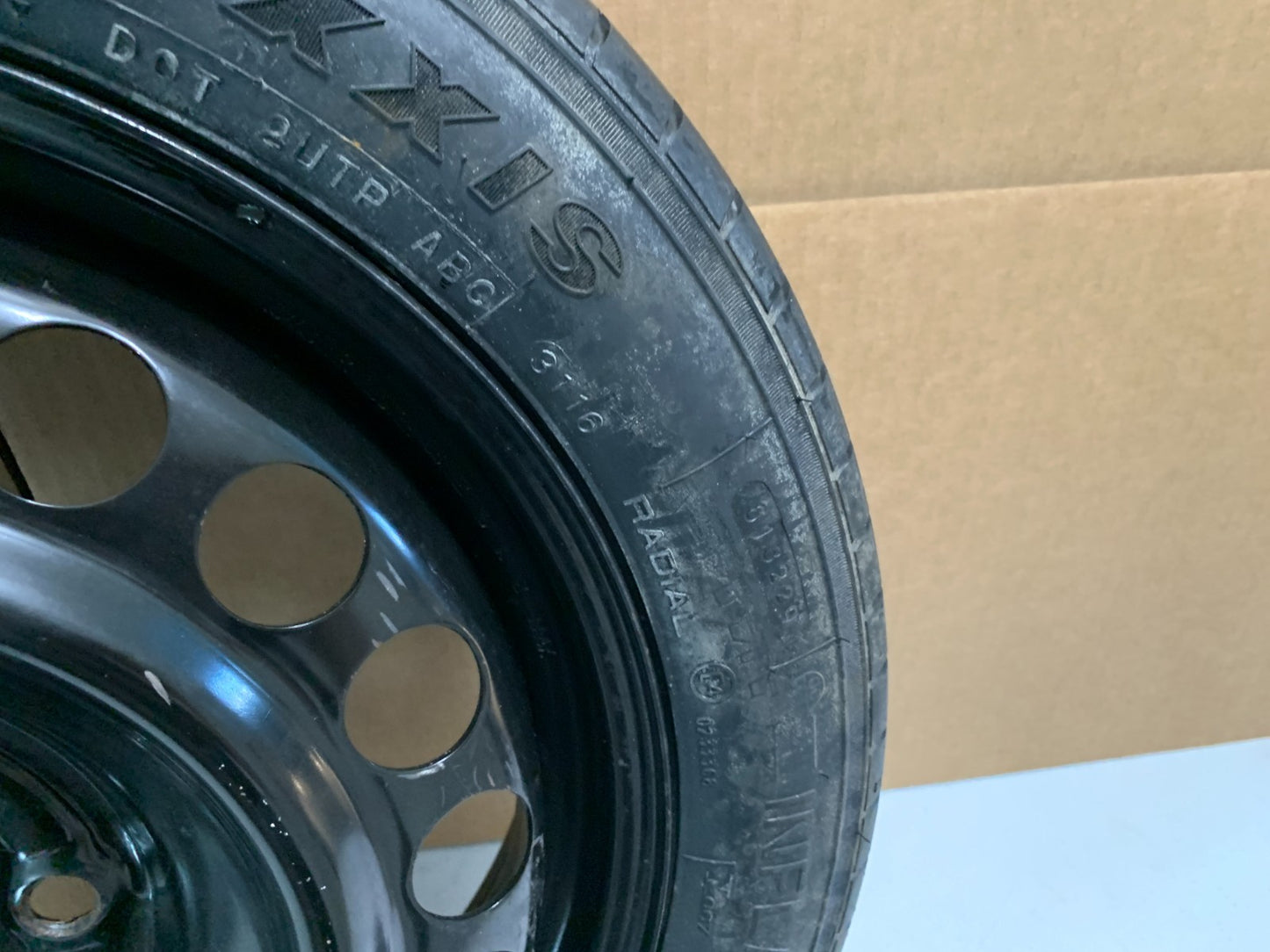 2016-2022 Chevrolet Malibu 16" Spare Tire Compact Donut T125/80R16