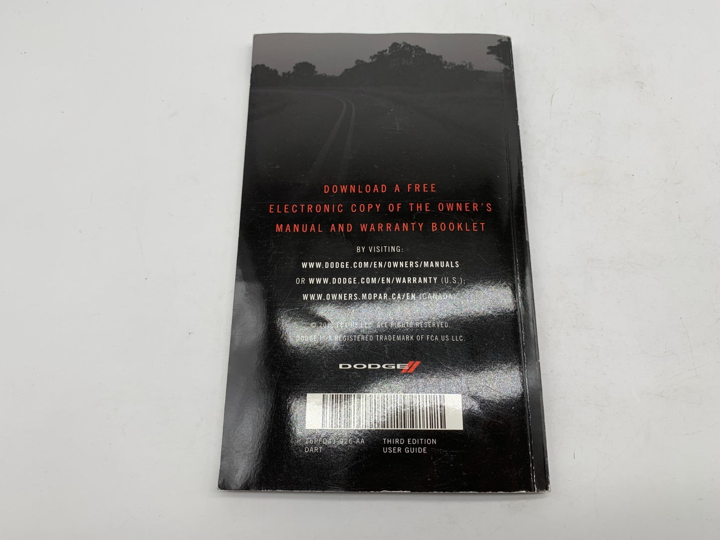 2016 Dodge Dart User Guide Owners Manual Set with Case OEM A04B28006