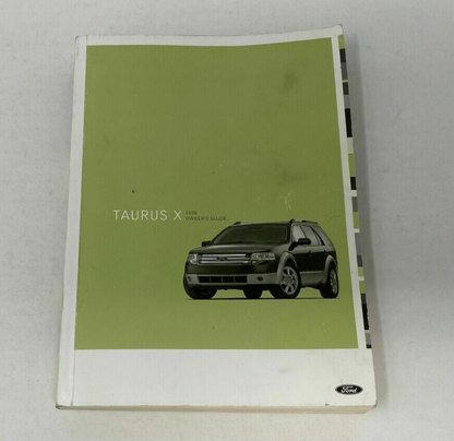 2008 Ford Taurus Owners Manual OEM