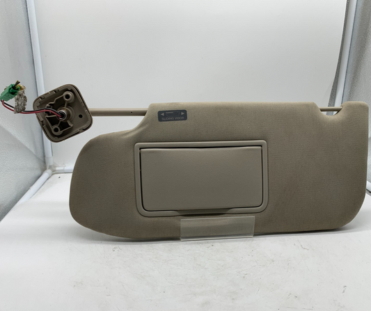 2010-2012 Lincoln MKT Driver Sun Visor Gray Illuminated OEM A03B39075