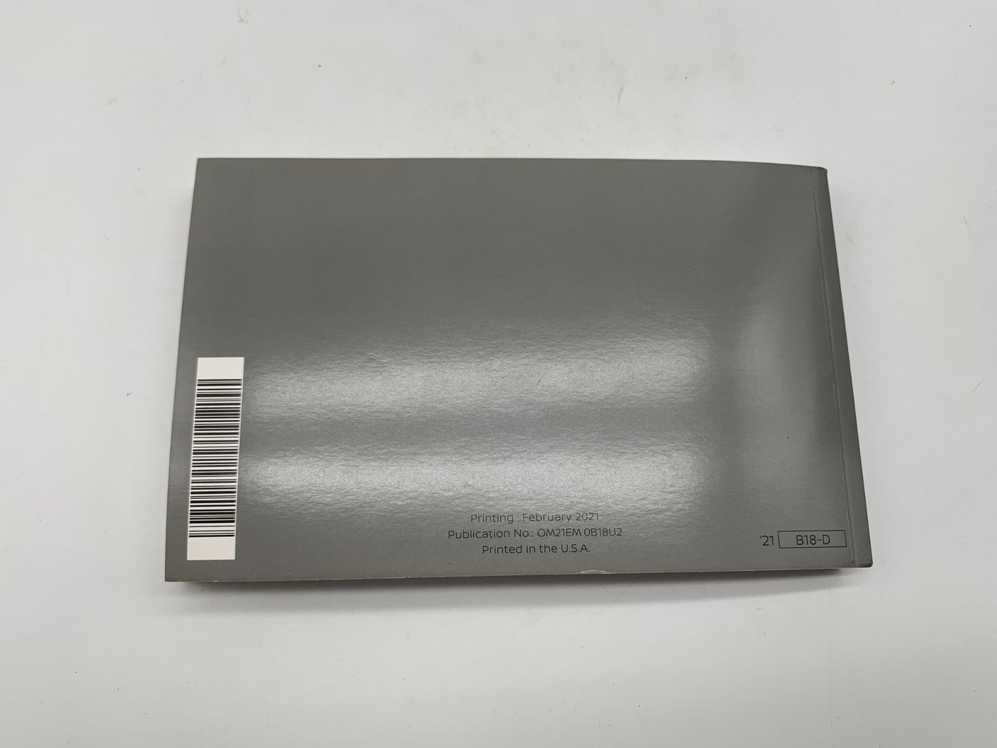 2021 Nissan Sentra Owners Manual Set with Case OEM E02B38005