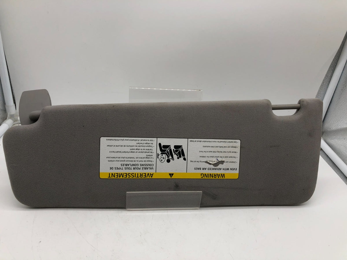 2009-2015 BMW 750i Passenger Sun Visor Gray Illuminated OEM B04B38011