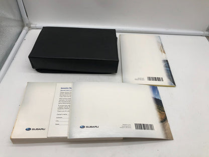 2011 Subaru Impreza Owners Manual Set with Case OEM A01B43084